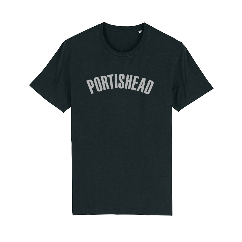PORTISHEAD FILLED IN LOGO - Black T-shirt