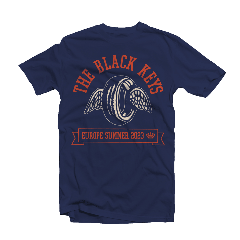 TIRE TOUR - Navy T-shirt