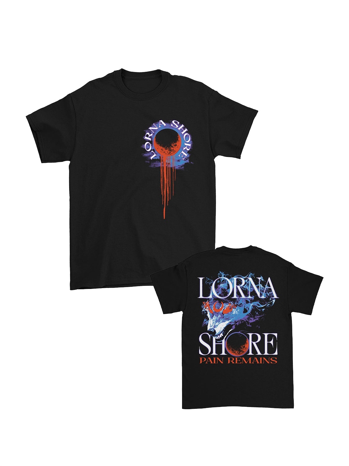 WOLF - Black T-shirt