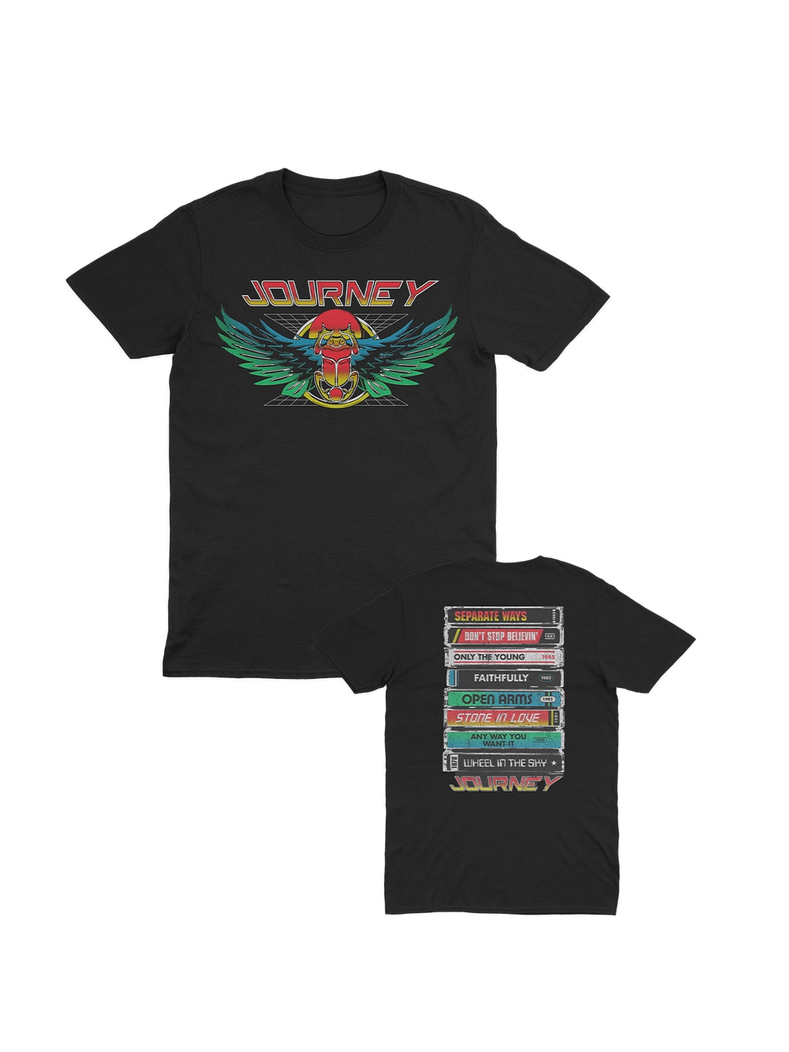 TAPE DECK - Black T-shirt