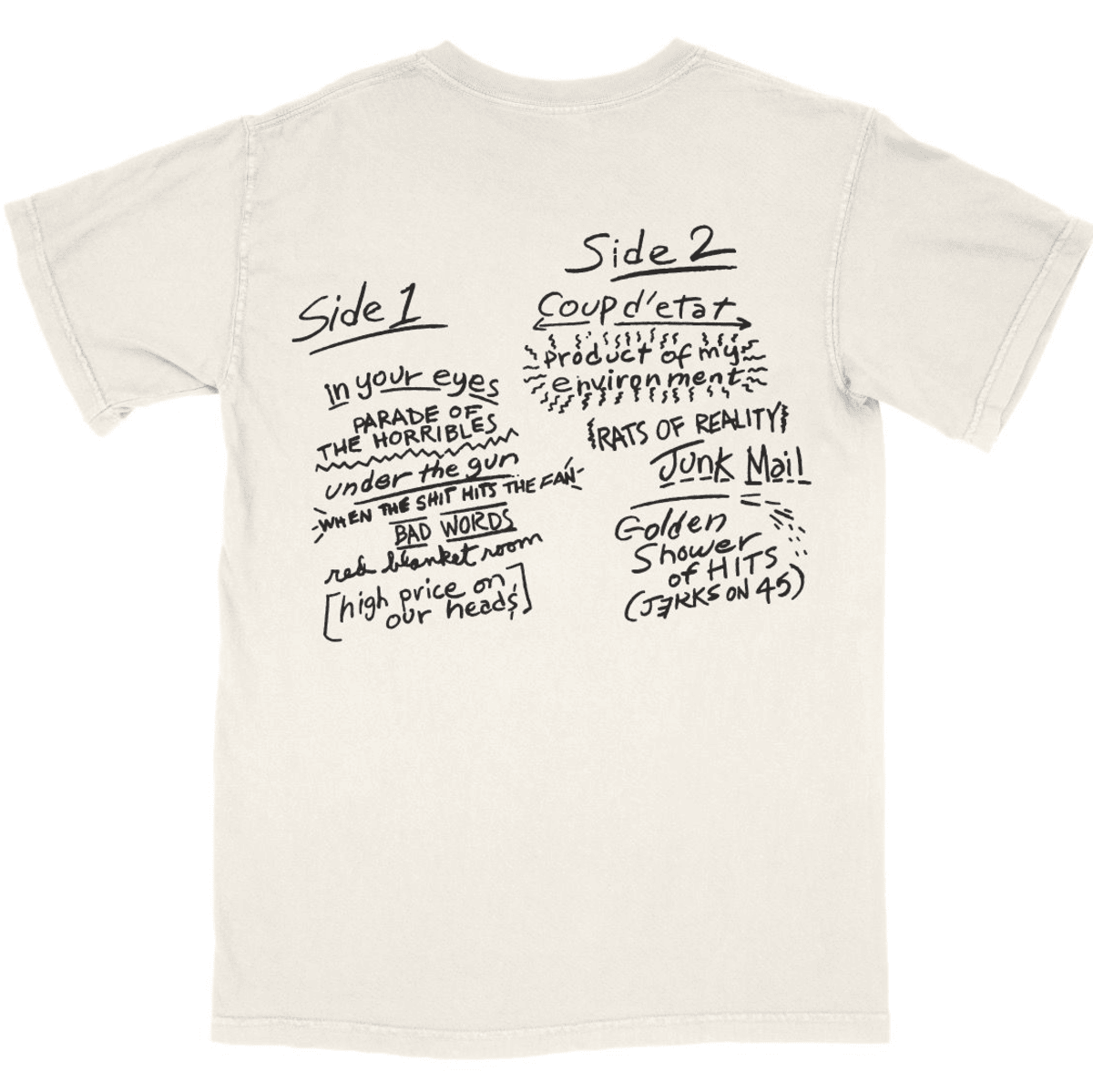 Gopden Shower of Hits - Ivory T-shirt