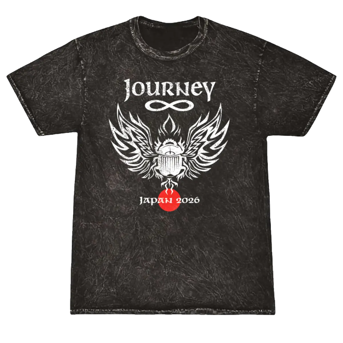 JAPAN 2026 - Mineral-washed Scarab T-shirt