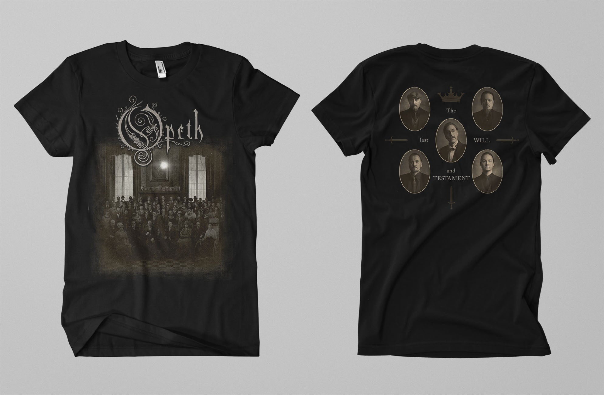 The Last Will and Testament - ブラックTシャツ