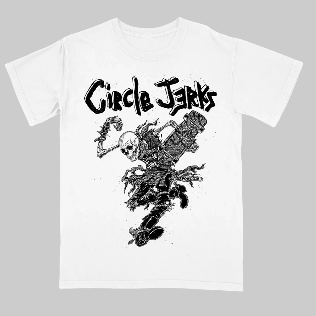 Skeleton Skankman - White T-shirt