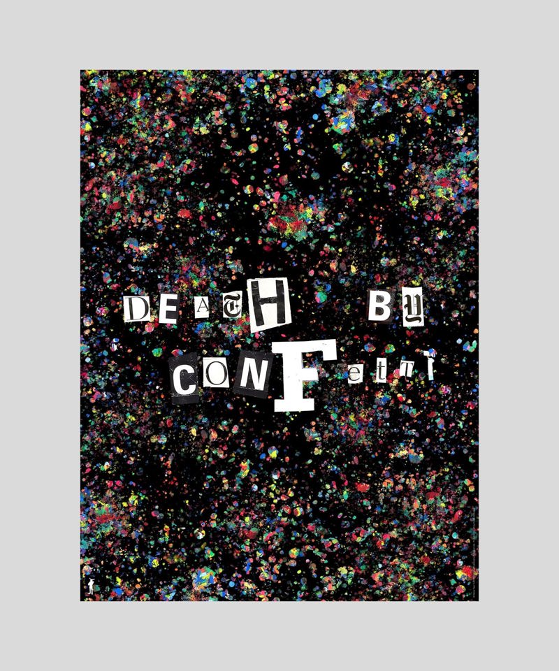 Death By Confetti - Poster | A Bunch Of Stuff - Johnny Depp